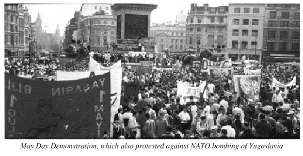 May Day March Trafalgar Square