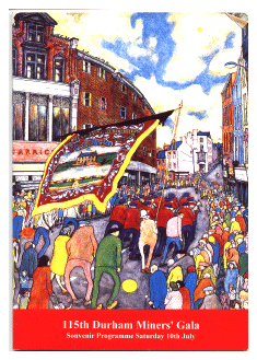 Durham Miners Gala Programme 