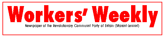 Workers' Weekly Masthead