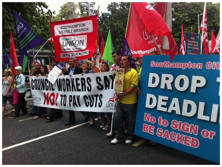 Workers say no to pay cuts