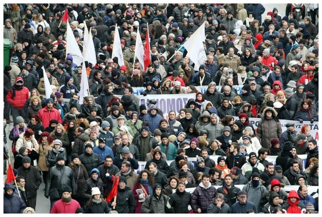 greek strike