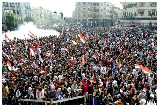 Syria Damascus Referendum
