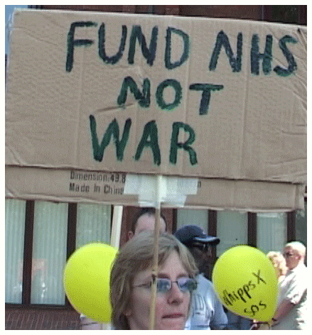 Fund NHS Not War