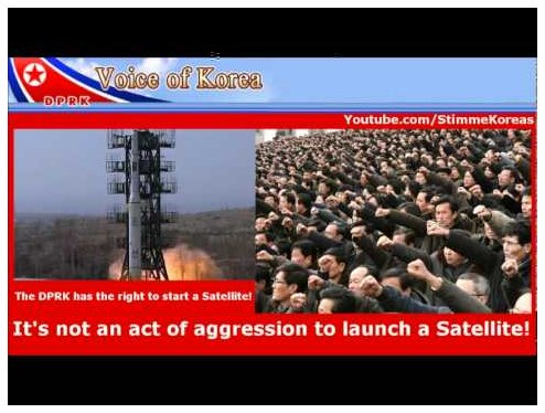 Its Not and Act of Agression to launch a satelite