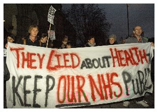 They lied about Health keep Our NHS Public