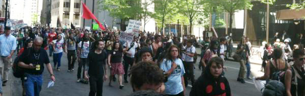 Chicago - Opposition to NATO