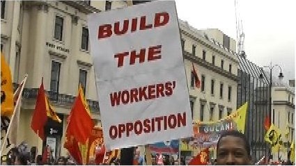 Build the workers' opposition